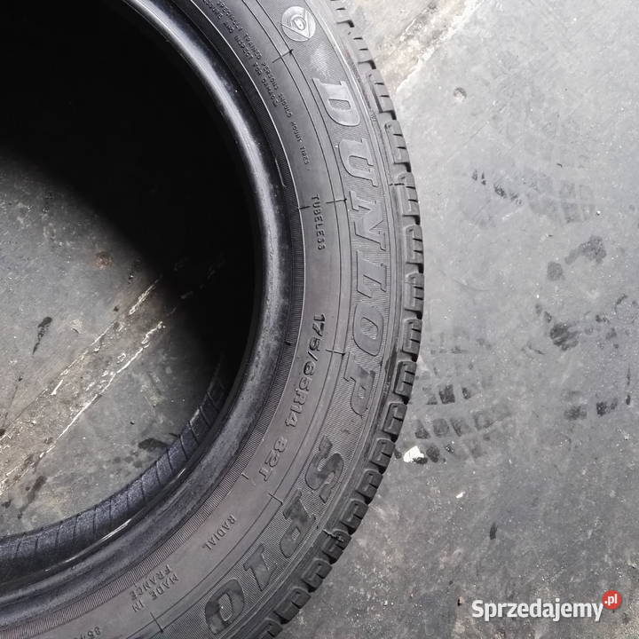 17565 R 14 DUNLOP SP 10 82 T 5 mm LATO Kamień Pomorski sprzedam