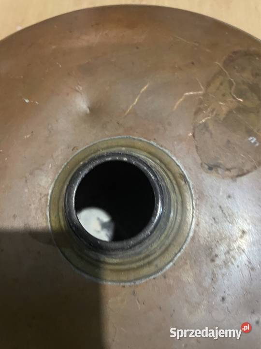 Termofor miedziany loft vintage PRL lampa świętokrzyskie