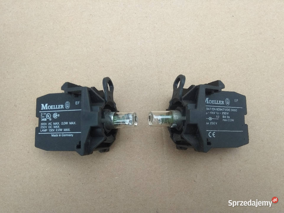 Kontrolka Moeller EF 250V 2 sztuki Pozostałe warmińsko-mazurskie