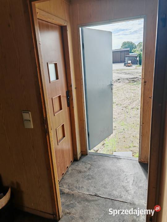 Kontener biurowy socjalny szatnia z WC 3x7 Gdańsk