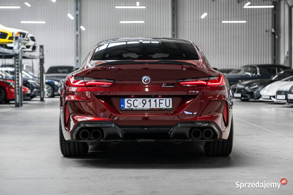 BMW M8 Competition Salon Polska Aventurine Red Węgrzce