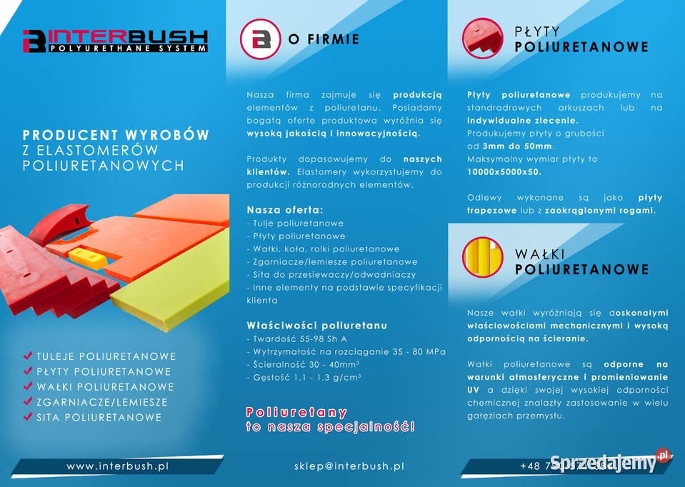 3000x200x30 Lemiesz poliuretanowy do pługa pługu Gostynin