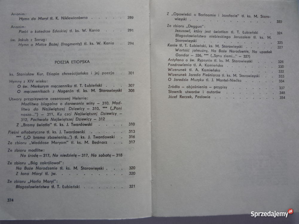 MUZA CHRZEŚCIJAŃSKA Tom I Poezja armeńska syryjs Kielce sprzedam