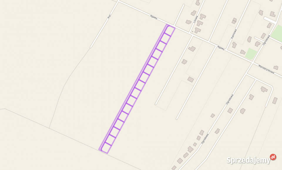 Teren inwestycyjny pod 16 bliźniaków Wołczkowo