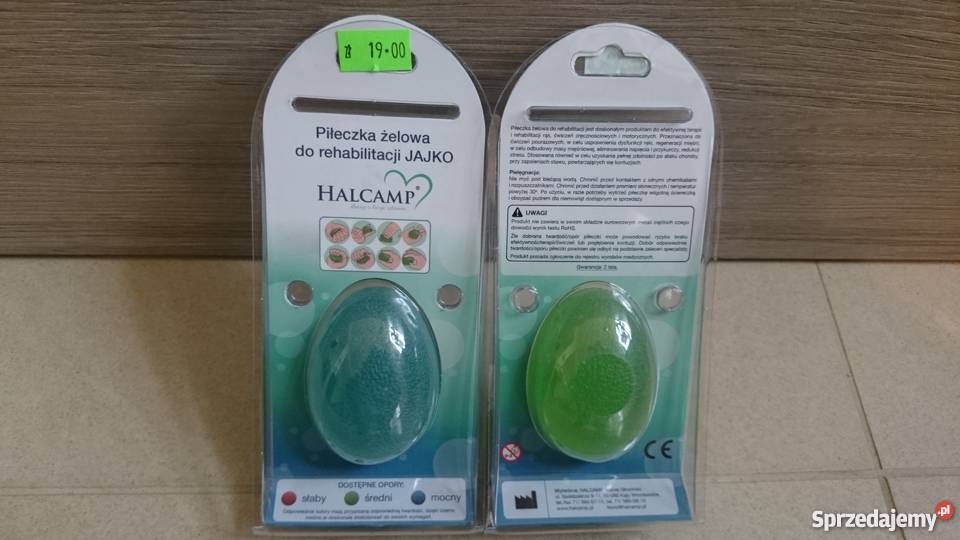 HALCAMP Piłeczka rehabilitacyjna JAJKO Kielce sprzedam