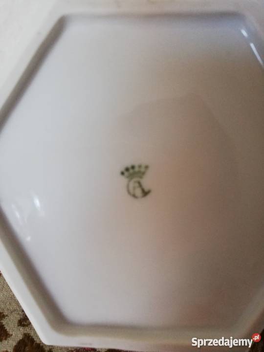 Stara porcelana koszyczek patera Ropa