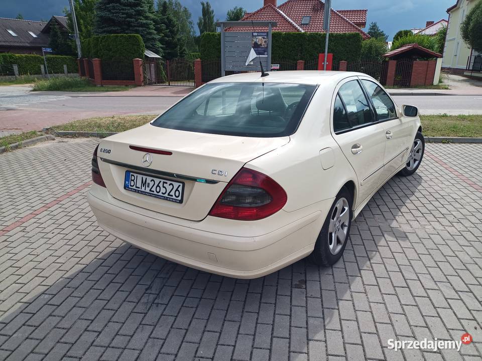 Mercedes W211 E220CDI sedan podlaskie Białystok sprzedam