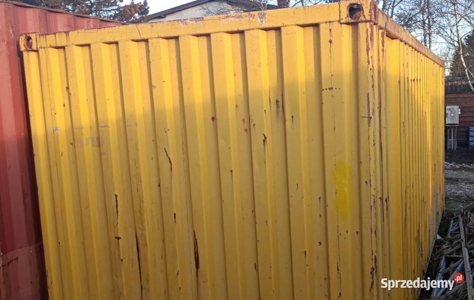 Kontener magazynowy 6m Warszawa Magazynowanie Łomianki