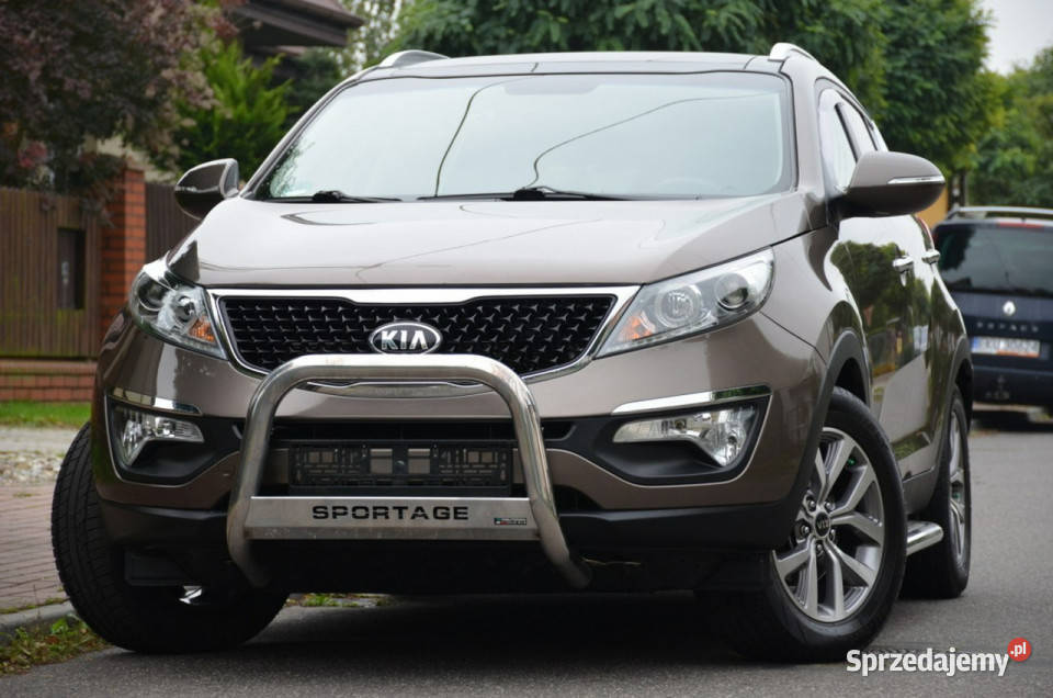Kia Sportage Opłacona 16GDI 135 Serwis Lift relingi dachowe Kutno