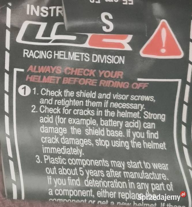 Kask LS2 RAPID świętokrzyskie Opatów sprzedam