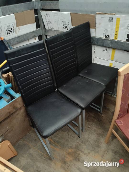 Krzesła komplet zestaw
