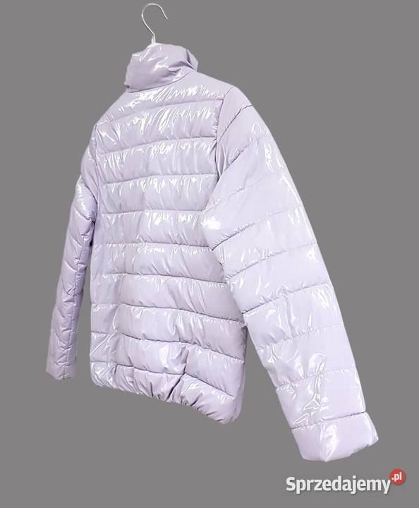 Kurtka zimowa liliowa puchowa pikowana Reserved Chrzanów