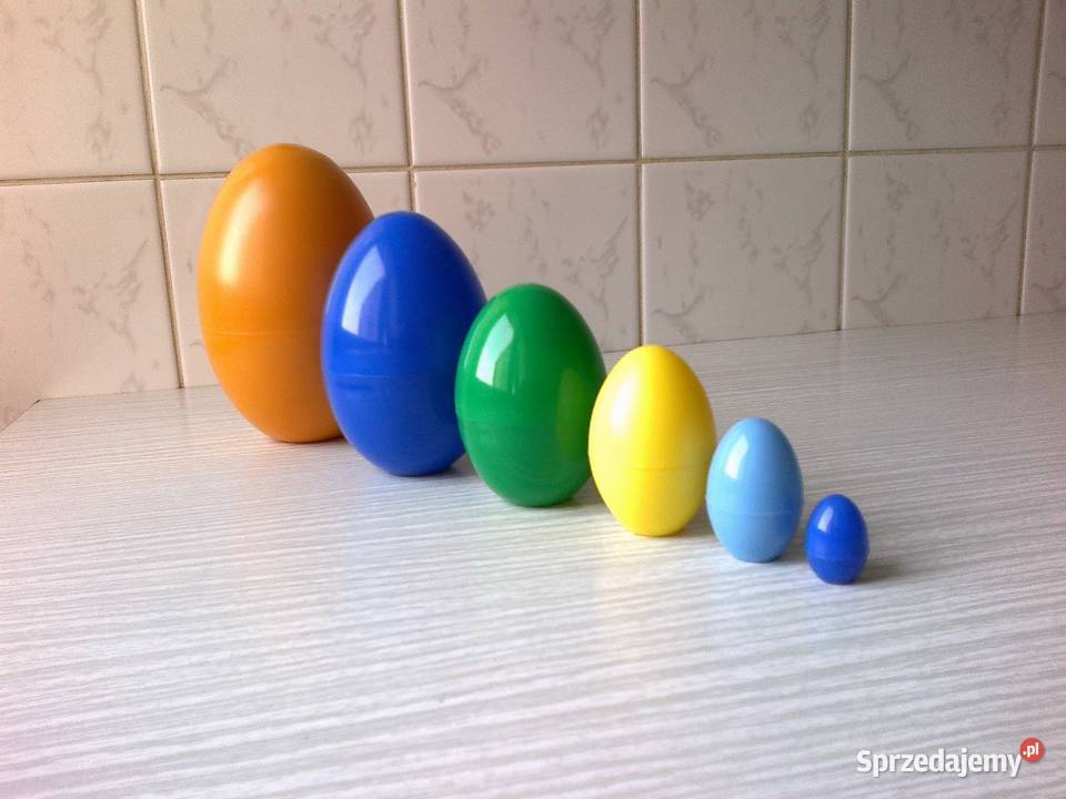 Jajka plastikowe otwierane matrioszka 6 Szczecin