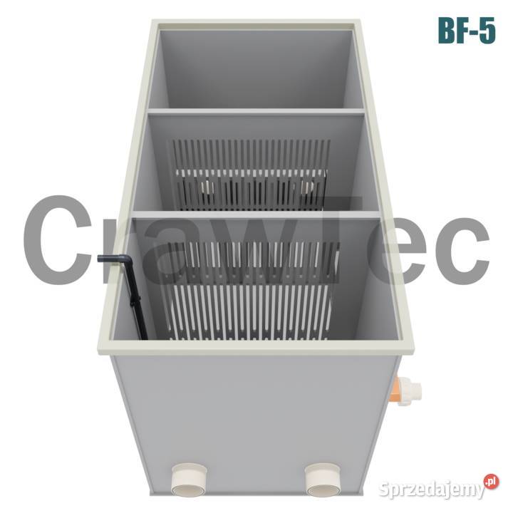 Filtr biologiczny CrawTec 3komorowy 1 m do CWS i Kraków