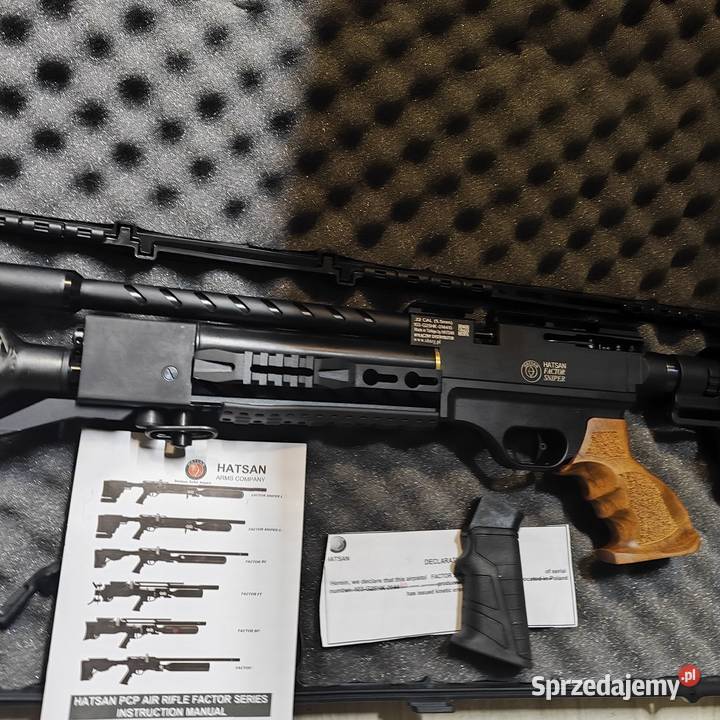 Wiatrówka PCP Hatsan Factor Sniper L 55 Ruda Śląska