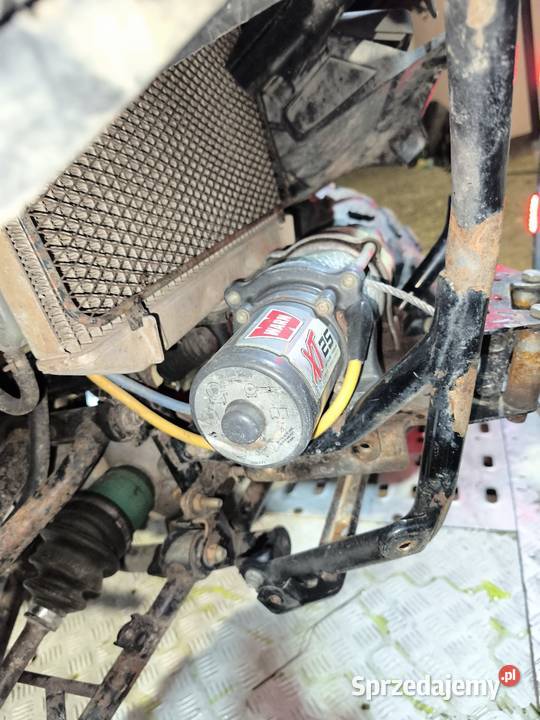 Suzuki kingquad 750 uszkodzony kompletny