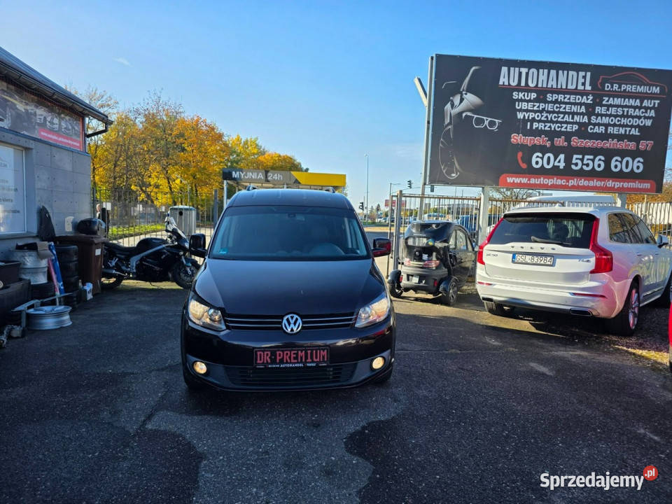 Volkswagen Caddy 16 TDI 102 DSG Grzane Fotele immobilizer Słupsk