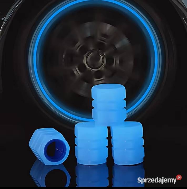 Świecące wentyle FLUOR Tuning kół Neon Style 4