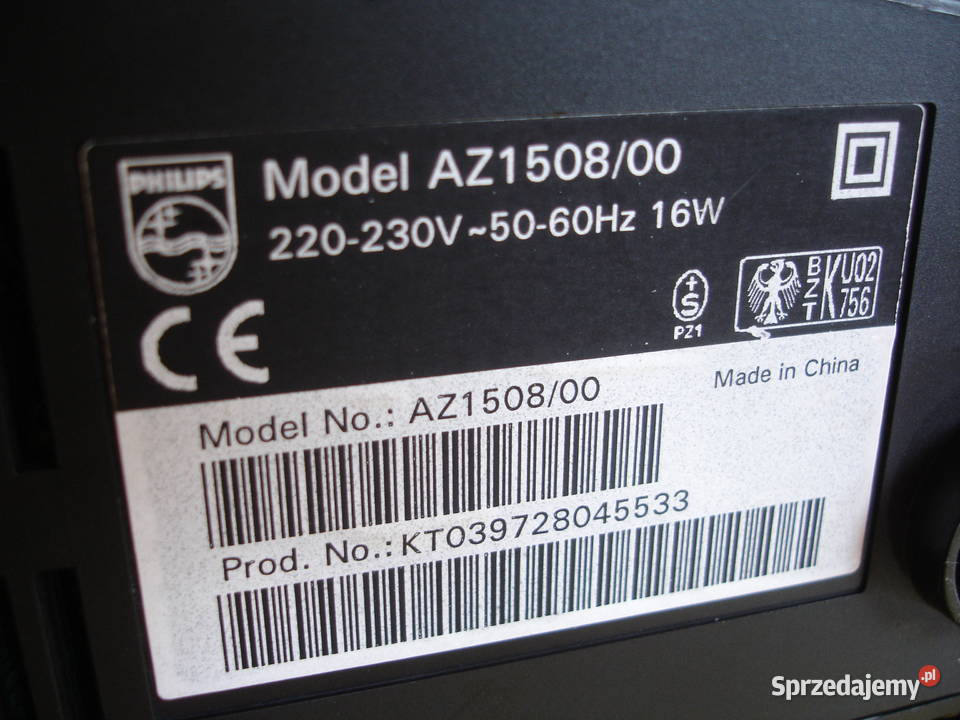 Radiomagnetofon z CD PHILIPS AZ1508