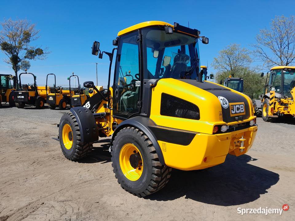 ŁADOWARKA PRZEGUBOWA JCB 409 2025R CAT VOLVO Rok produkcji 2025 Maszyny budowlane Krotoszyn