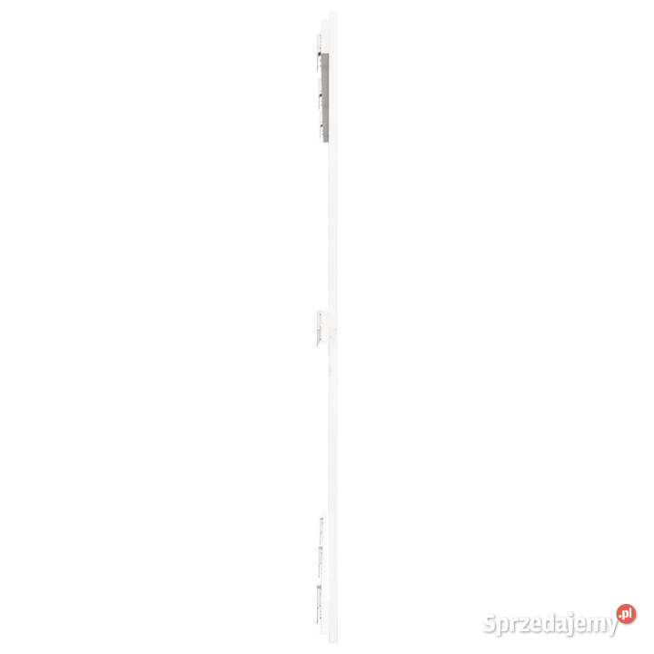 Wezgłowie łóżka białe 140x3x110 lite drewno Warszawa