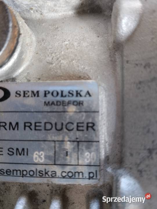 Przekładnia ślimakowa SMI 63 mazowieckie Płock