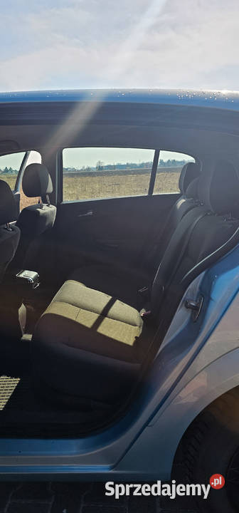 Opel Astra OPEL ASTRA H 14 90 66KW Błękitna Rok produkcji 2009 mazowieckie