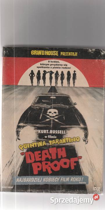 GRINDHOUSE DEATH PROOF QUENTIN TARANTINO DVD Pruszków sprzedam