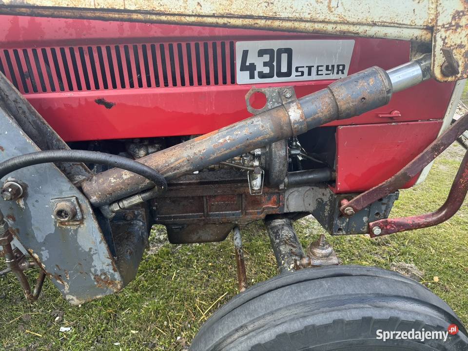 Traktor ciągnik Steyr 430 z turem z ładowaczem Limanowa