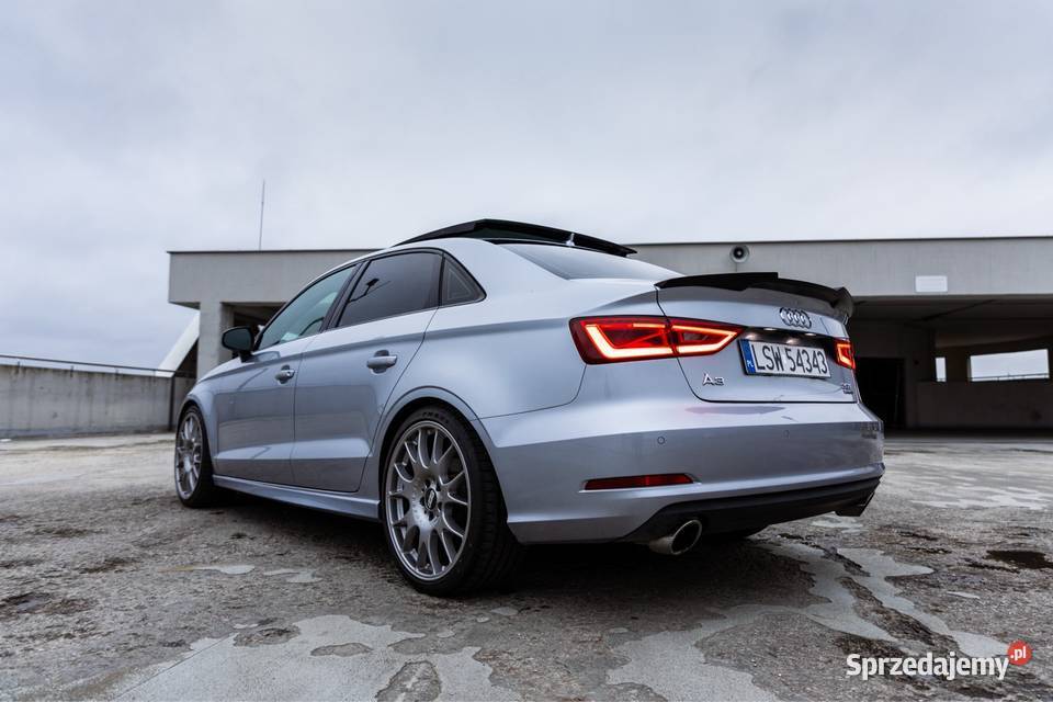 Audi a3 8v 2016 20 tfsi 220 quattro dsg mały tempomat A3 lubelskie Świdnik