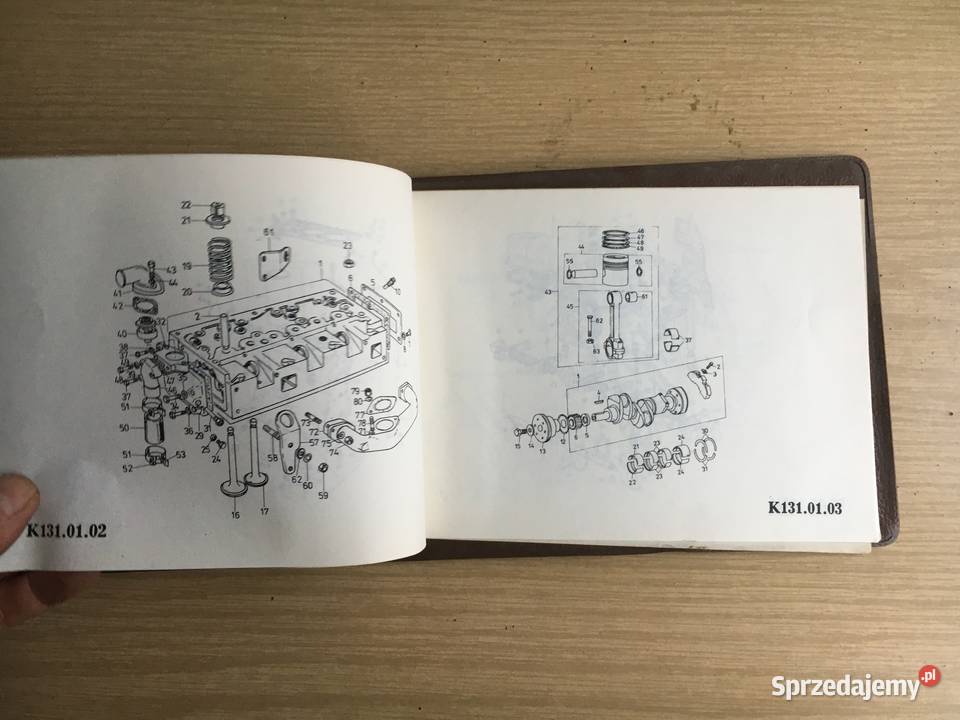 D2500K Katalog części silnika diesla Balkancar Łęczyca