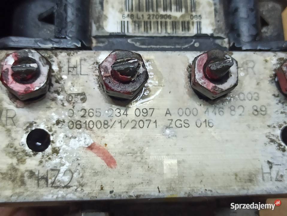 Pompa ABS Mercedes Sprinter W906 0265234097 dostawcze Bolesławiec