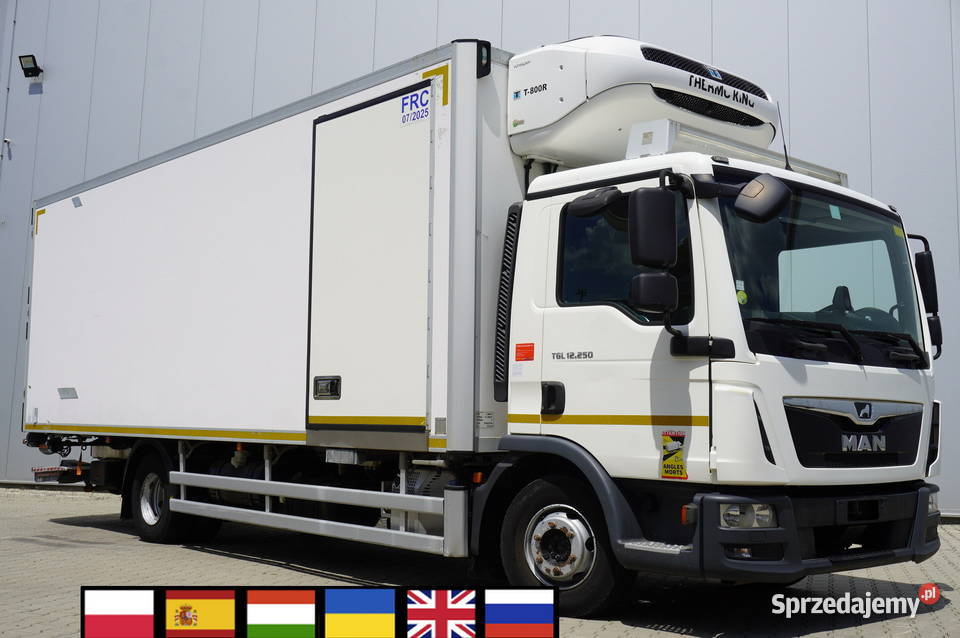 MAN TGL 12250 Lamberet 17 EPAL refrigerator diesel małopolskie Kraków