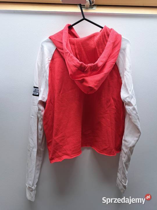 Bluza z kapturem PINK Nation by Victorias Secret biały pomorskie Trąbki Wielkie