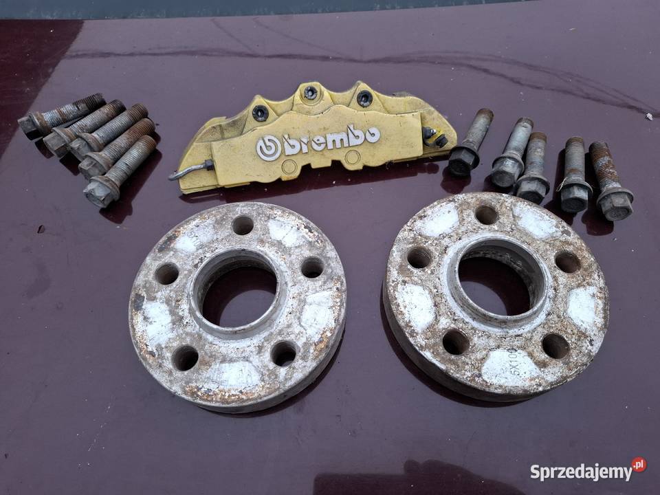 2 Dystansy 5x100 571 25 25mm Śruby VW Golf 4 Pozostałe małopolskie Skawina