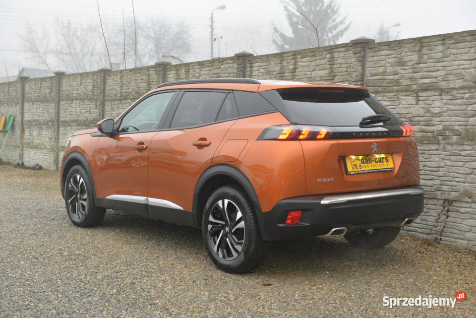 Peugeot 2008 12 130 Automat Full LED Navi Kamera czujnik zmierzchu śląskie Dąbrowa Górnicza