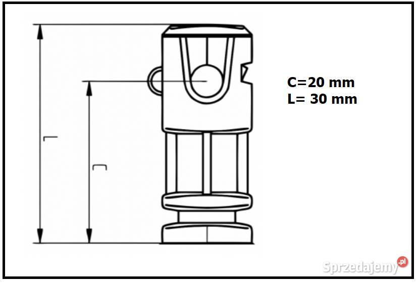 REGULOWANY NISKI UCHWYT DO DRUTU odgromowy Kielce sprzedam