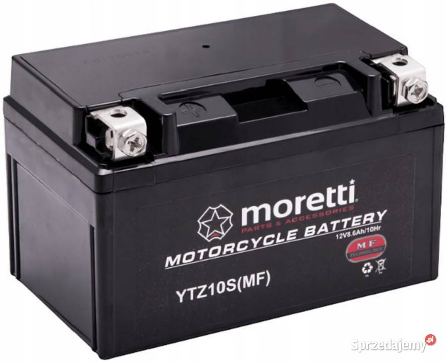 Akumulator MTZ10S YTZ10S Moretti żelowy AGM 12V Jelcz-Laskowice