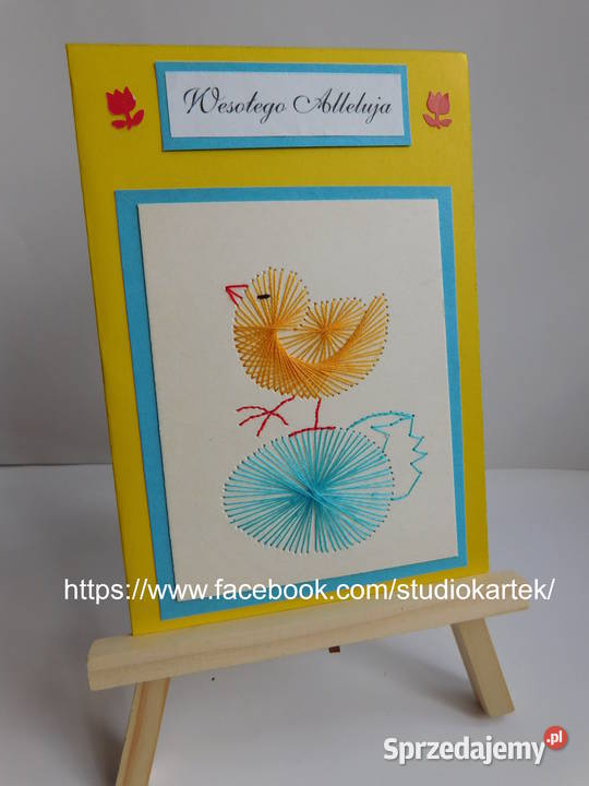 KARTKI WIELKANOC Komunia Chrzest tp Handmade podlaskie sprzedam