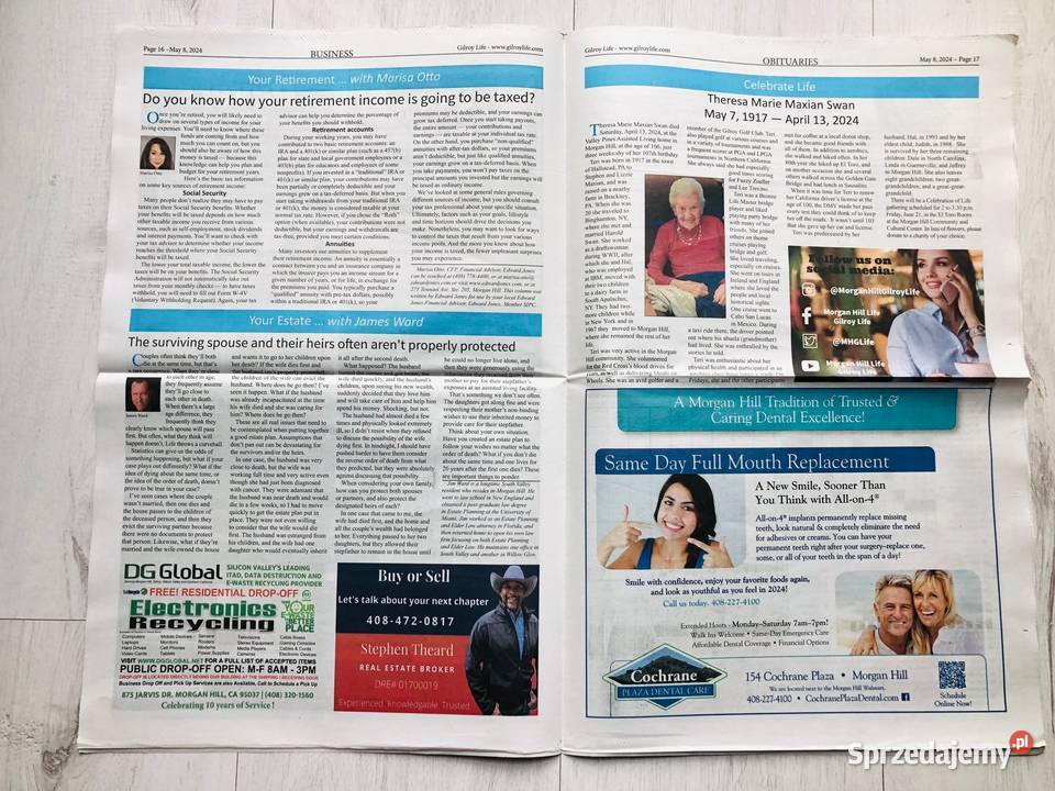 NOWA gazeta Glory Life angielsku nauka Książki do nauki języka obcego