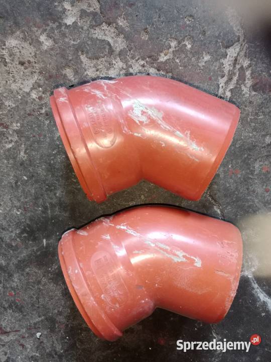 KOLANO KANALIZACYJNE ZEWNĘTRZNE 160 MM 45 STOPNI Pozostałe Poddębice