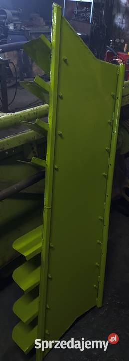 Sieczkarnia rozrzutnik rozpylacz kombajn claas Zahajki
