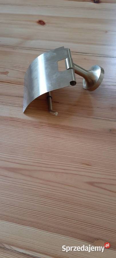 złoty uchwyt na papier toaletowy vintage retro wielkopolskie Poznań