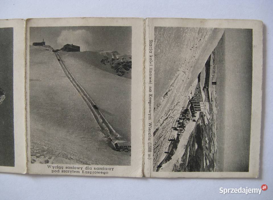 Pocztówki składanka zdjęcia Tatry