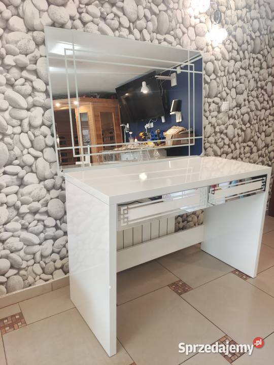 Toaletka 120 wysoki połysk lustro Glamour Nowy Sącz