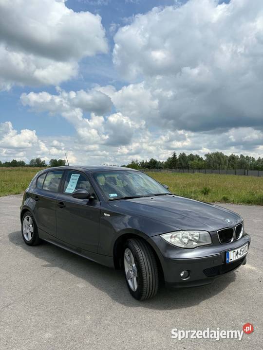 BMW E87 16 Ben 2005 r KLIMAALU ZADBANA 205000km Seria 1 Tomaszów Lubelski