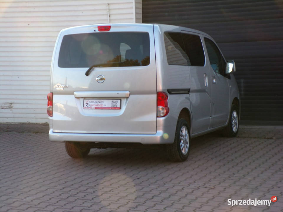 Nissan NV200 Kamera 7 osobowy 16 1102012 benzyna Mikołów sprzedam