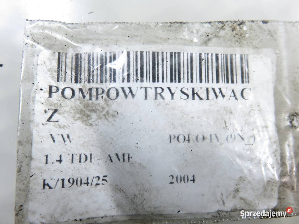 POMPOWTRYSKIWACZ VW POLO IV 14 TDI PD 045130073T Pompowtryskiwacze