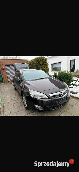 OPEL ASTRA J 14 140 FABRYCZNY LPG kurtyny powietrzne Płońsk sprzedam
