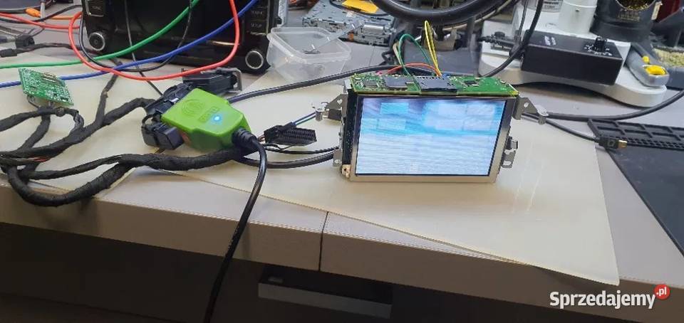 Ford MFD LOW nawigacja czarny ciemny ekran Szczecinek